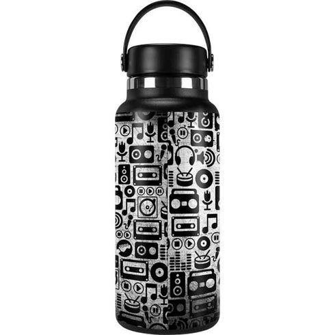 Music Pattern Hydro Flask 32oz Wide Mouth Skin